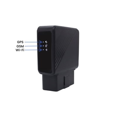 OBDII 4G GPS Tracker With WiFi Hotspot Real Time Fleet & Automotive PC Tracking Anti-Shock Locator App Online Positioning