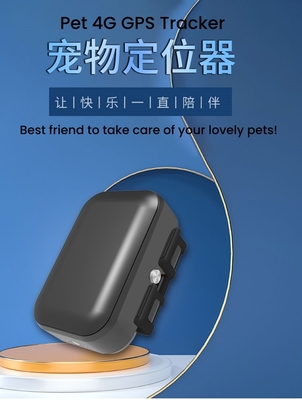 IP67 Waterproof Dog Cat Finder GLONASS & Beidou Positioning GPS Navigation Light Sound Searching Plastic Material 4G GPS Tracker